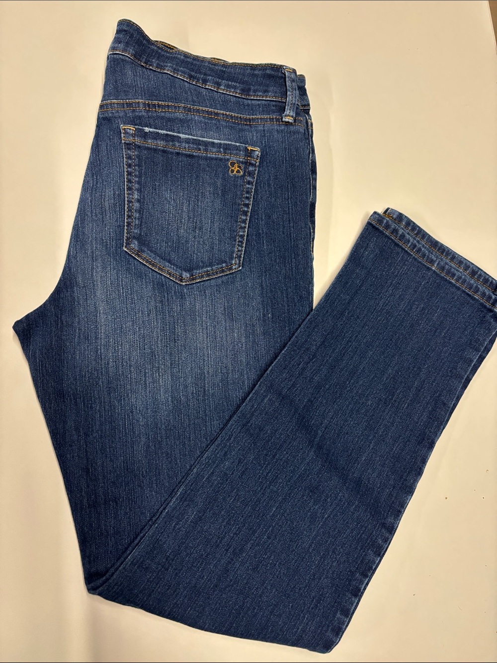Jessica Simpson Midrise Straight cuff blue jeans